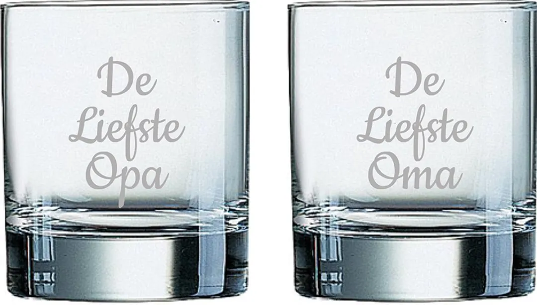 Arcoroc Gegraveerd Whiskeyglas 20cl