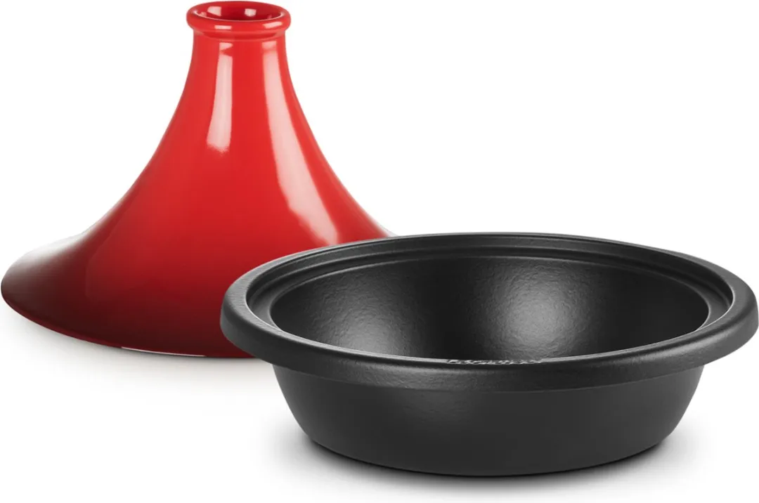 Le Creuset Tajine Tradition 27cm - Kersenrood