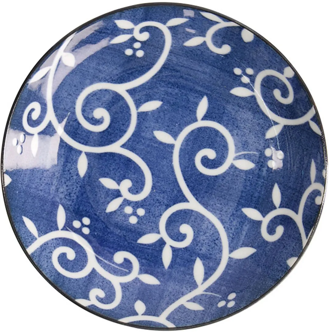 Tokyo Design Studio Japans Porseleinen Gebaksbordje Tokyo Blue 22625
