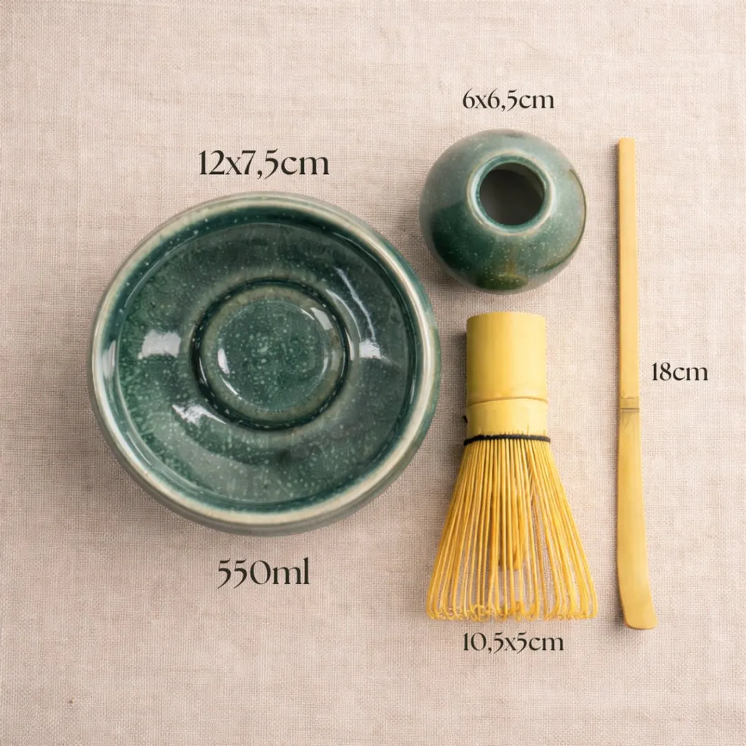 Tokyo Design Studio Matcha Cadeau Set - 4-delig - Groen