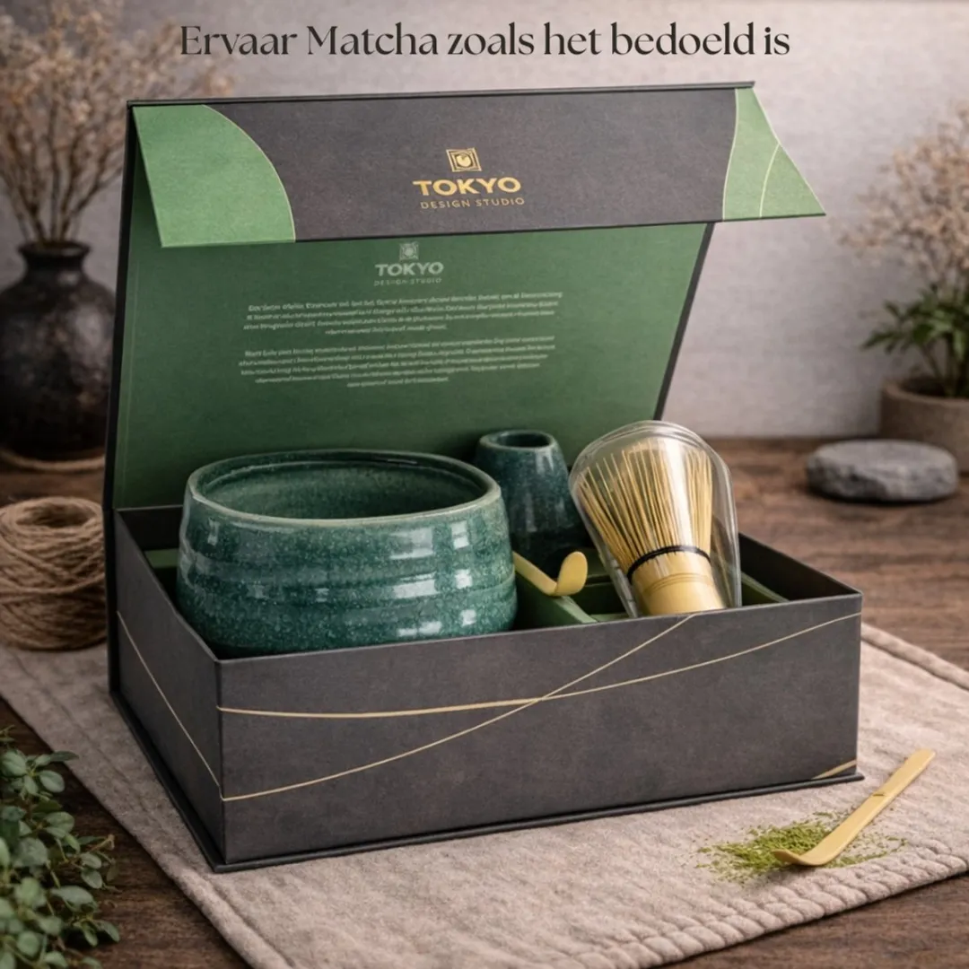 Tokyo Design Studio Matcha Cadeau Set - 4-delig - Groen