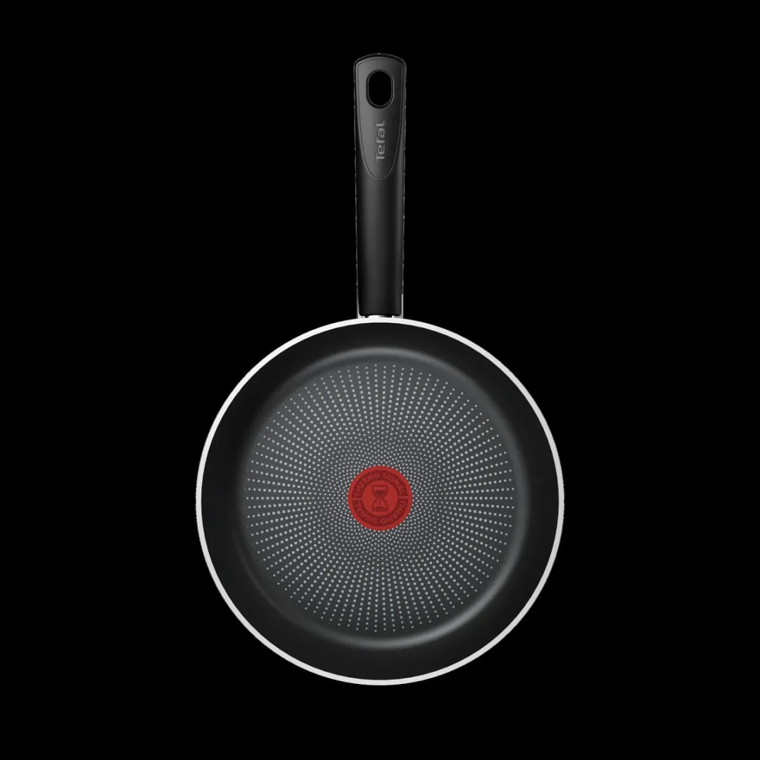 Tefal So Recycled Koekenpan 24cm - Titanium 2X Anti-aanbaklaag - Zwart