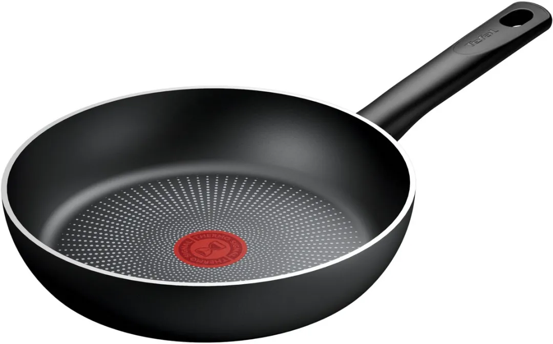 Tefal So Recycled Koekenpan 24cm - Titanium 2X Anti-aanbaklaag - Zwart