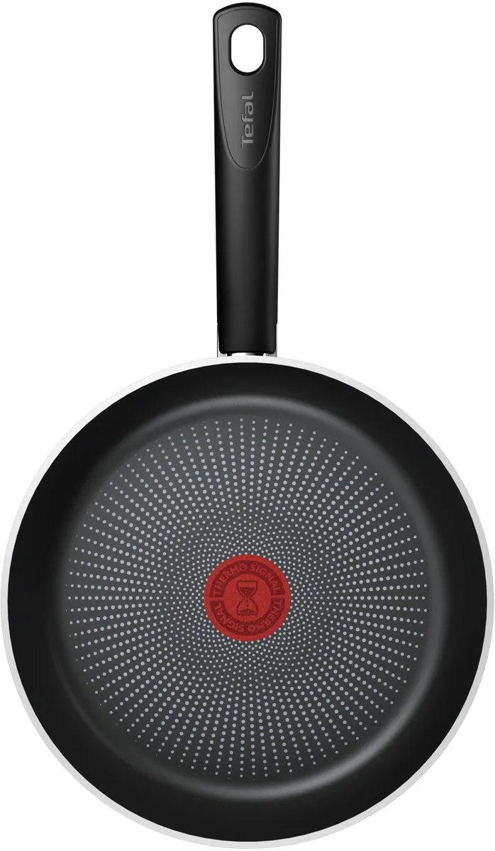Tefal So Recycled Koekenpan 24cm - Titanium 2X Anti-aanbaklaag - Zwart