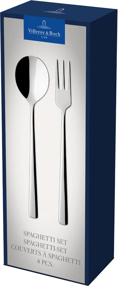 Villeroy & Boch Daily Line Bestekset 4-delig 1264049446 - Zilver