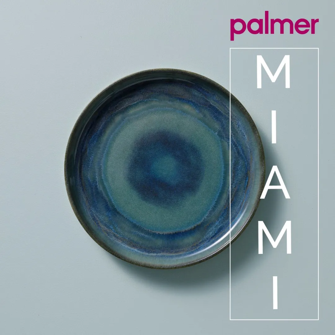 Palmer Miami Bordenset 2 Stuks - ø22cm - Groen