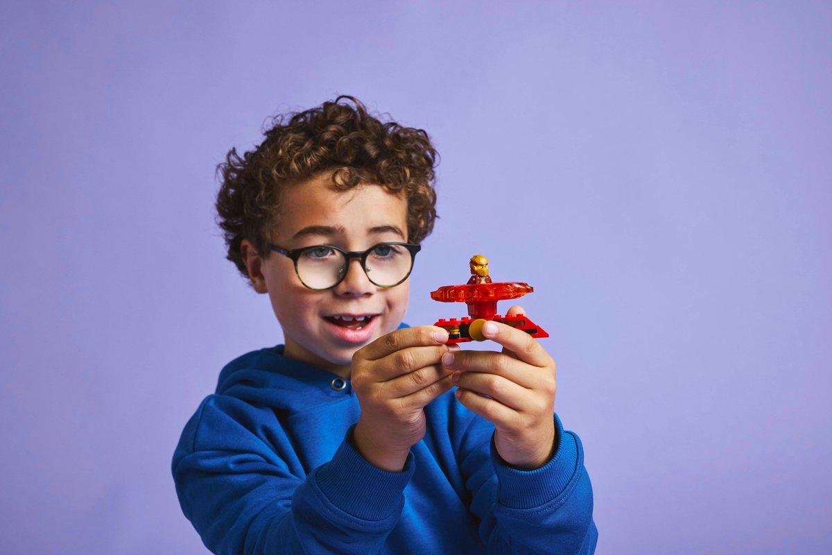 LEGO NINJAGO Kai's Spinjitzu drakenspinner actie - 71823