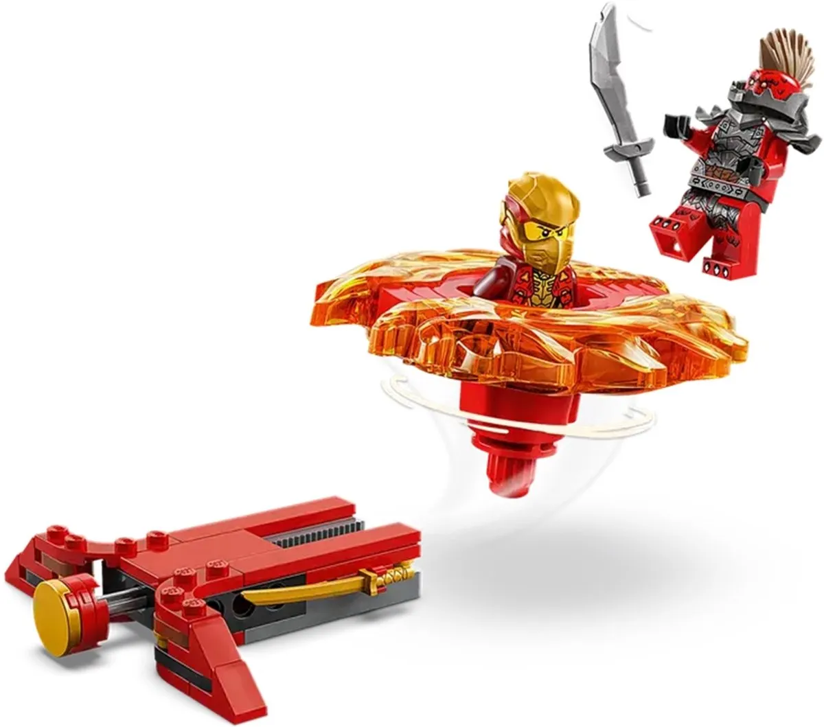 LEGO Ninjago Kai Spinjitzu Drakenspinner 71823 - 54 Stukken - afbeelding 4 van 6