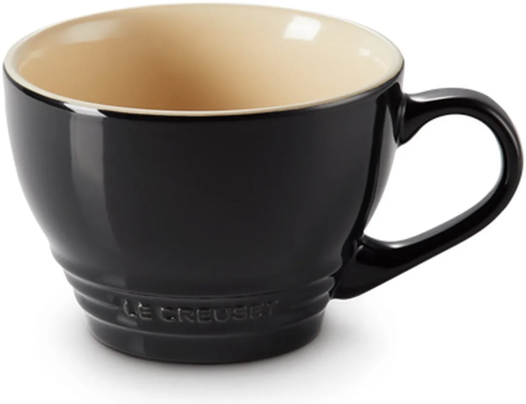 Le Creuset Cappuccino Mok 0,4L - Zwart