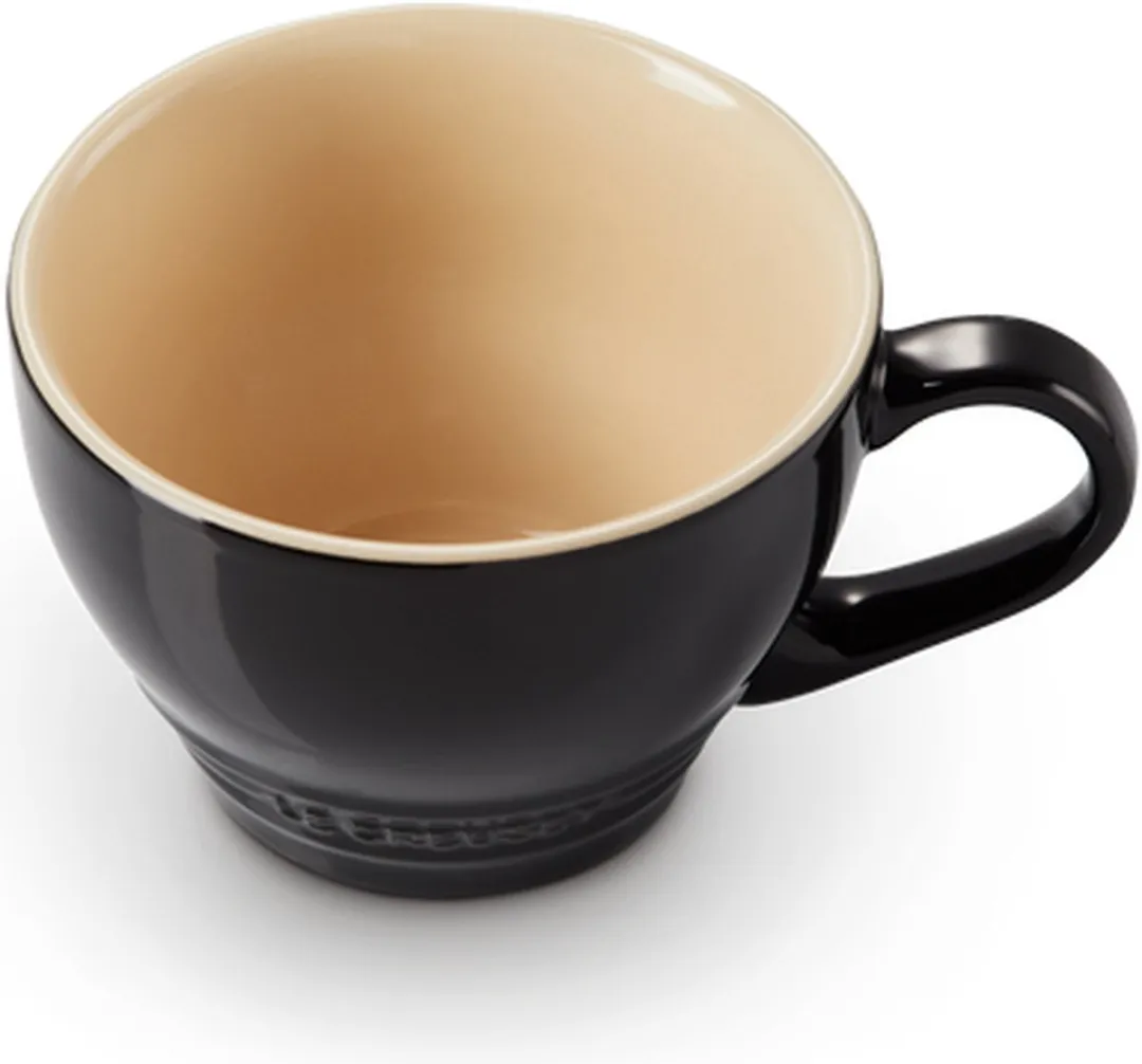 Le Creuset Cappuccino Mok 0,4L - Zwart