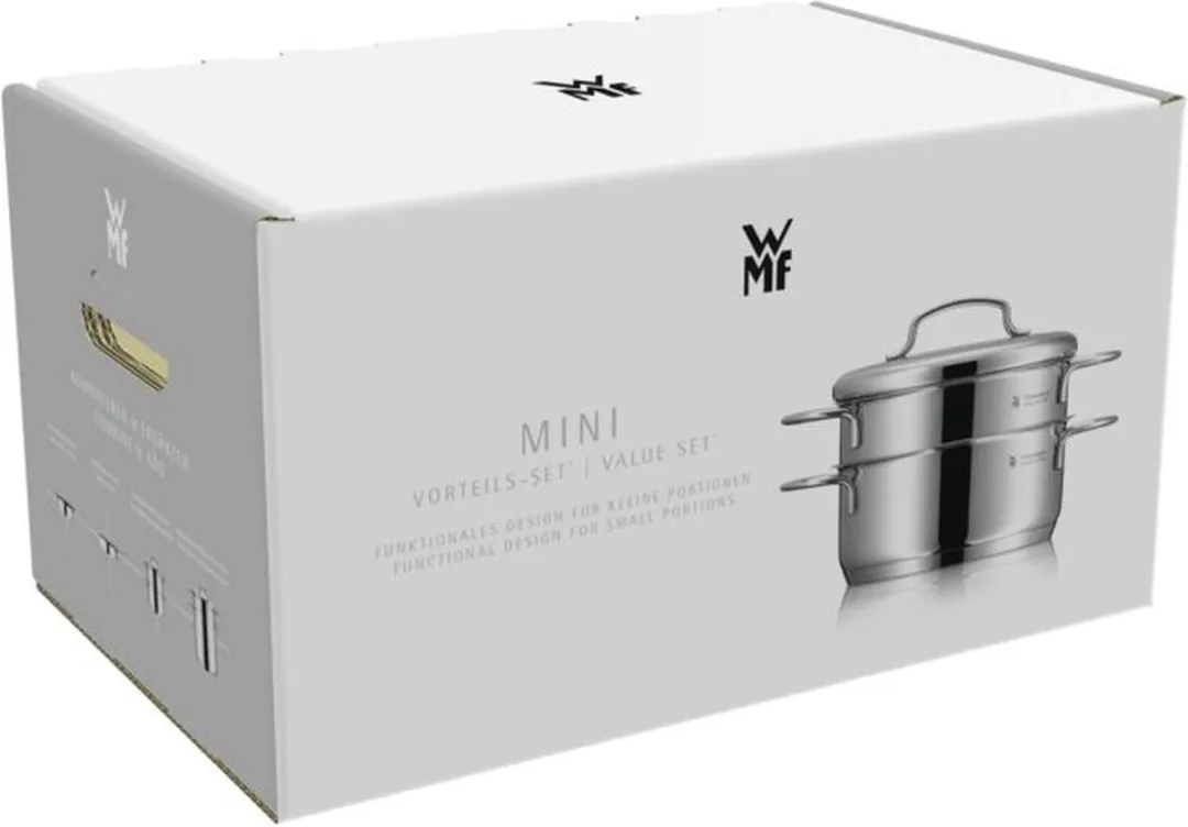 WMF Mini Pannenset 5-delig RVS - 0718556040