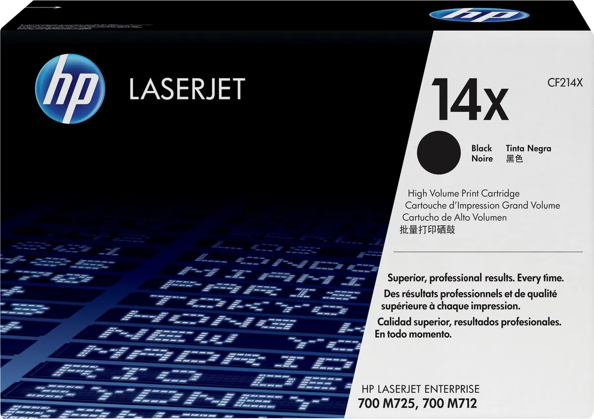 HP 14X Tonercartridge Zwart - 17.500 pagina's