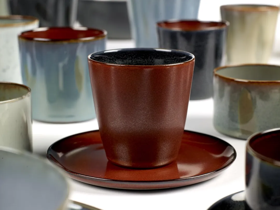 Serax Terres de Rêves Beker - M - B5116121 - Rust/Dark Blue