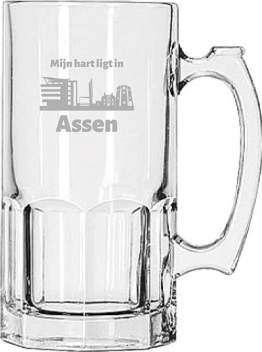 Libbey Gegraveerde Bierpul 1L