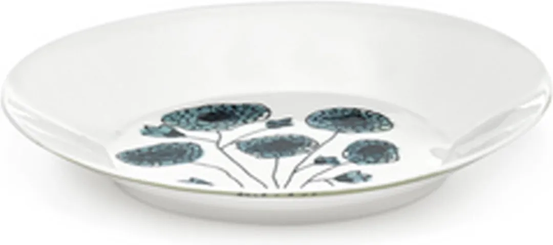 Serax Marni Midnightflowers Diepe Bord Anemone Veniglia 22cm - 2 Stuks