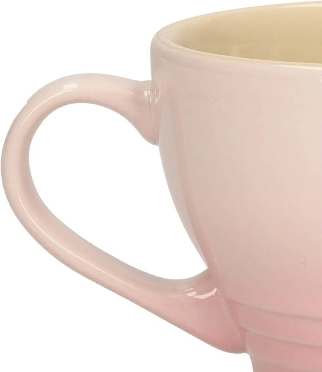 Le Creuset Cappuccino Mok Shell Pink 0,4L