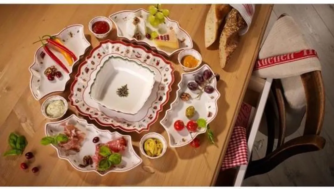 Villeroy & Boch Toy's Delight Serveerbord 26x26cm - Wit - afbeelding 4 van 6