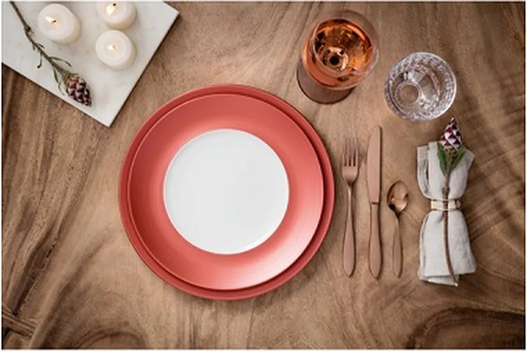 Villeroy & Boch Manufacture Glow Onderbord - Ø32cm - Koper