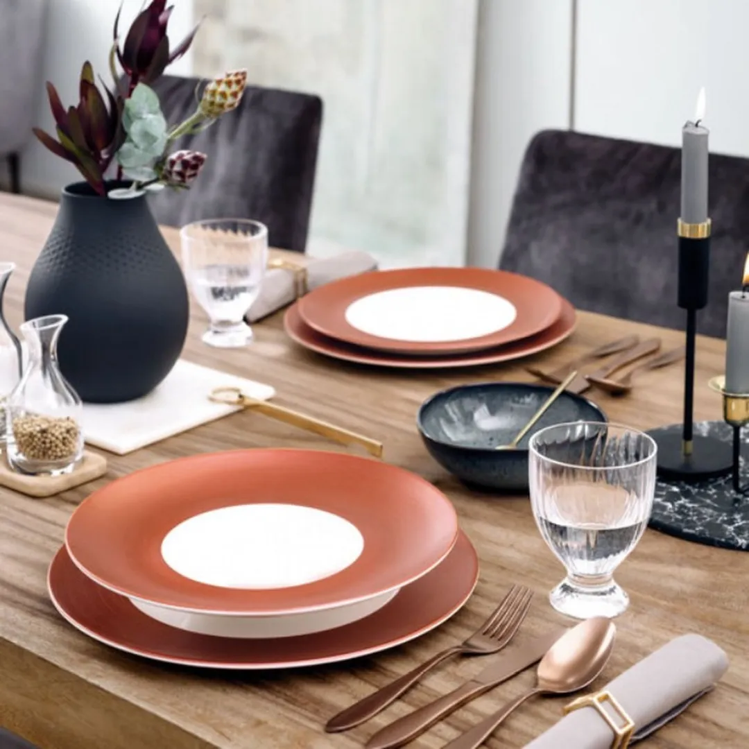 Villeroy & Boch Manufacture Glow Onderbord - Ø32cm - Koper