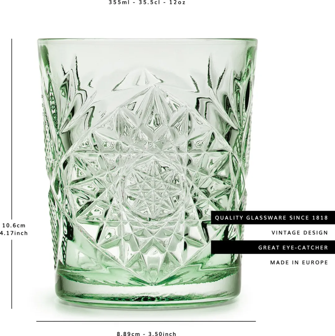 Libbey Hobstar Drinkglas 355ml - 6 Stuks Groen