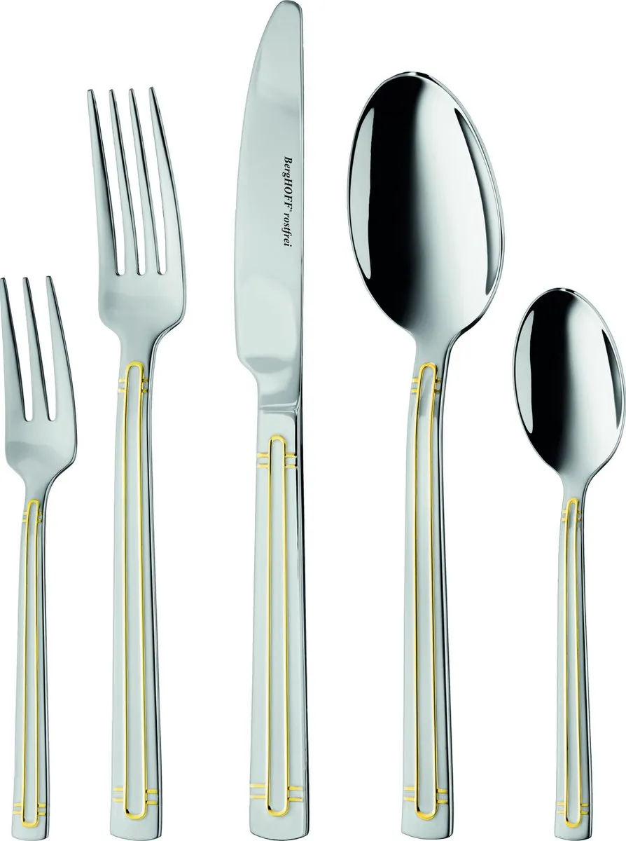 BergHOFF Essentials Heritage Bestekset 72-delig - Metaal - afbeelding 6 van 6