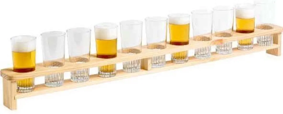 Cosy&Trendy Bierlat CX015 - 11 Glazen - Natuur