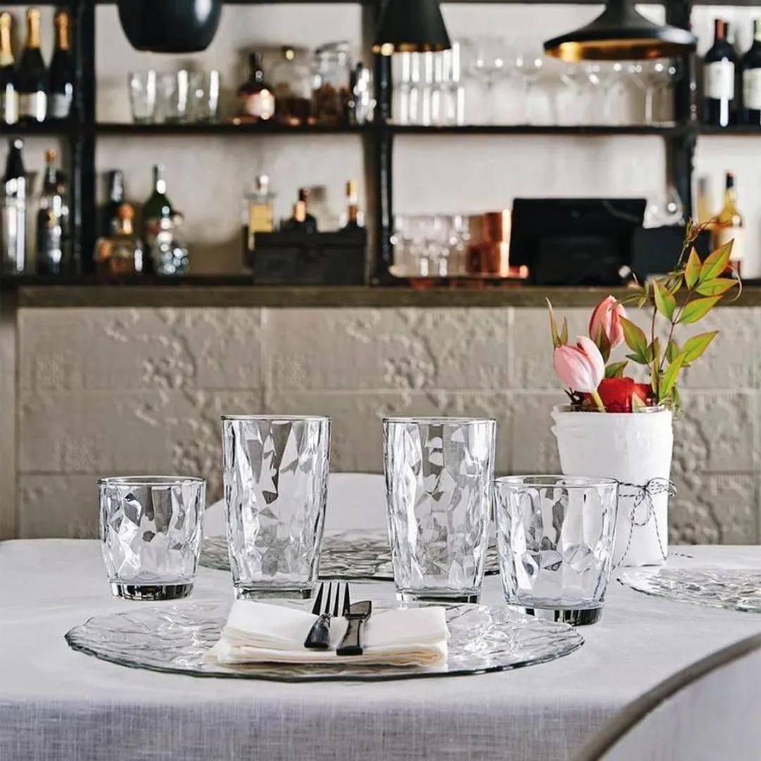 Bormioli Rocco Diamond Waterglas Set - 6 Stuks - 30cl