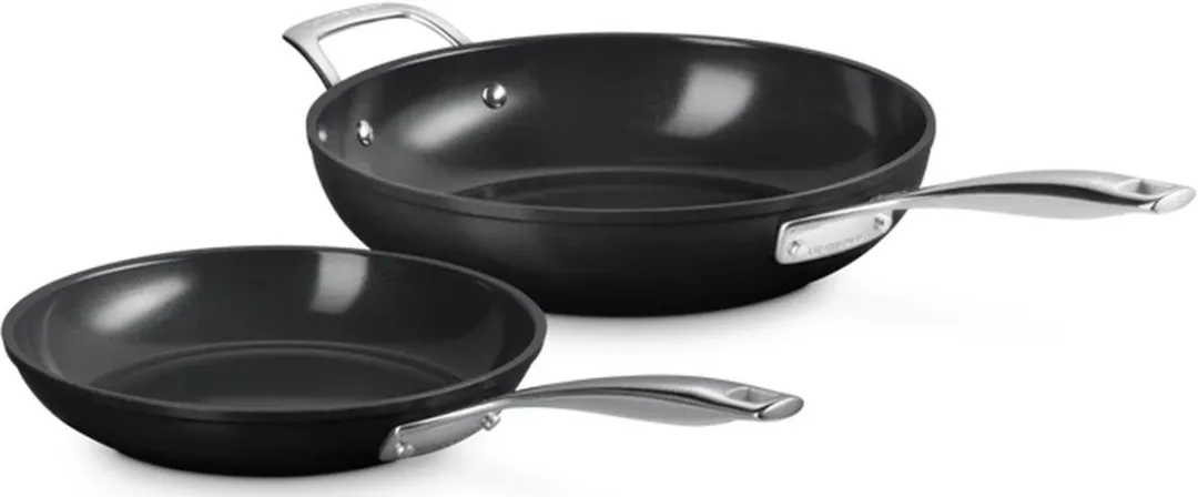 Le Creuset Essential Non-Stick Keramische Pannenset 2-delig