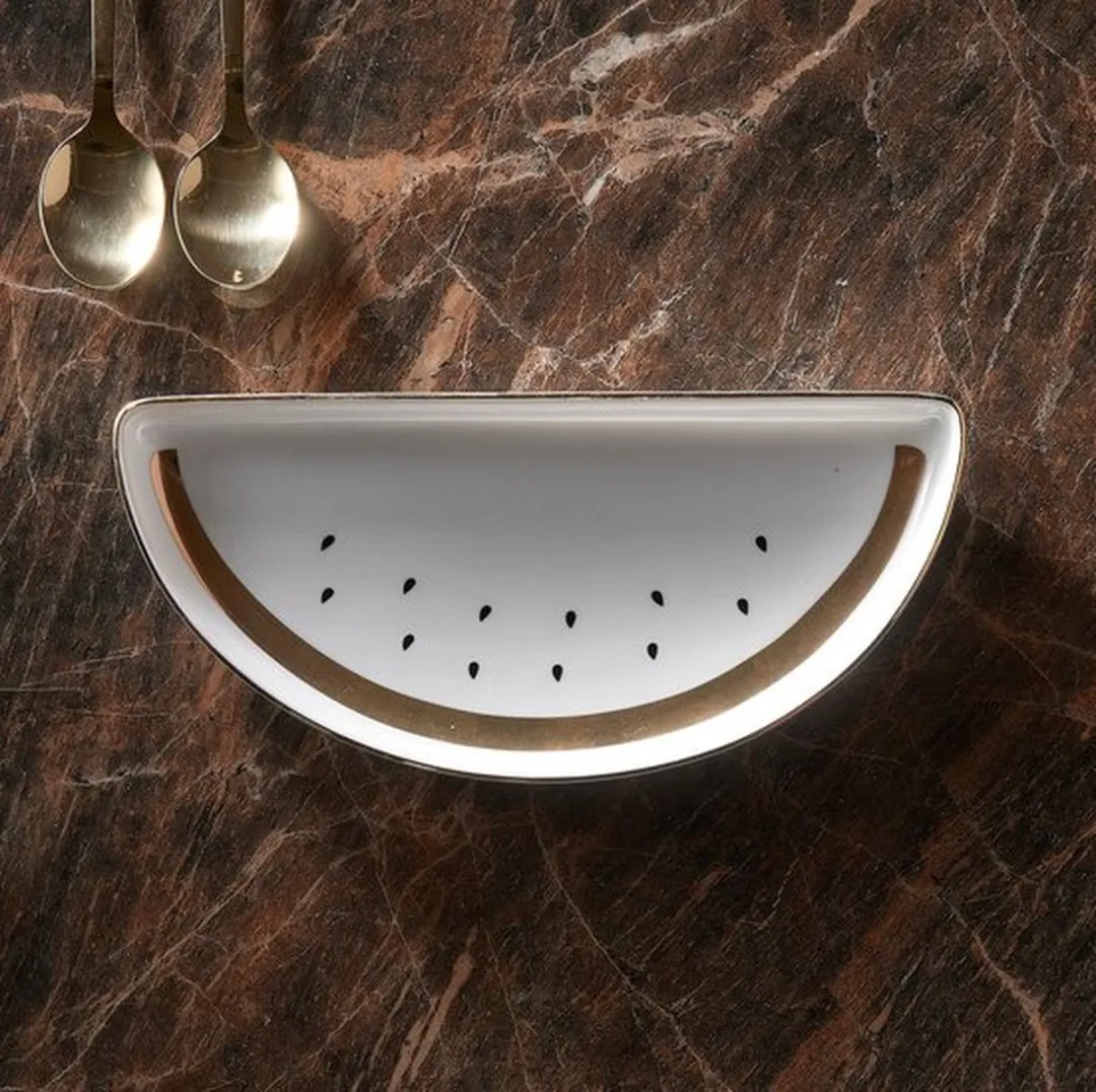 Riviera Maison Sun Touched Watermelon Bordenset - 5 Stuks