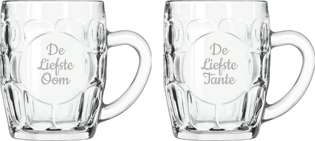 Libbey Gegraveerde Bierpul 55cl