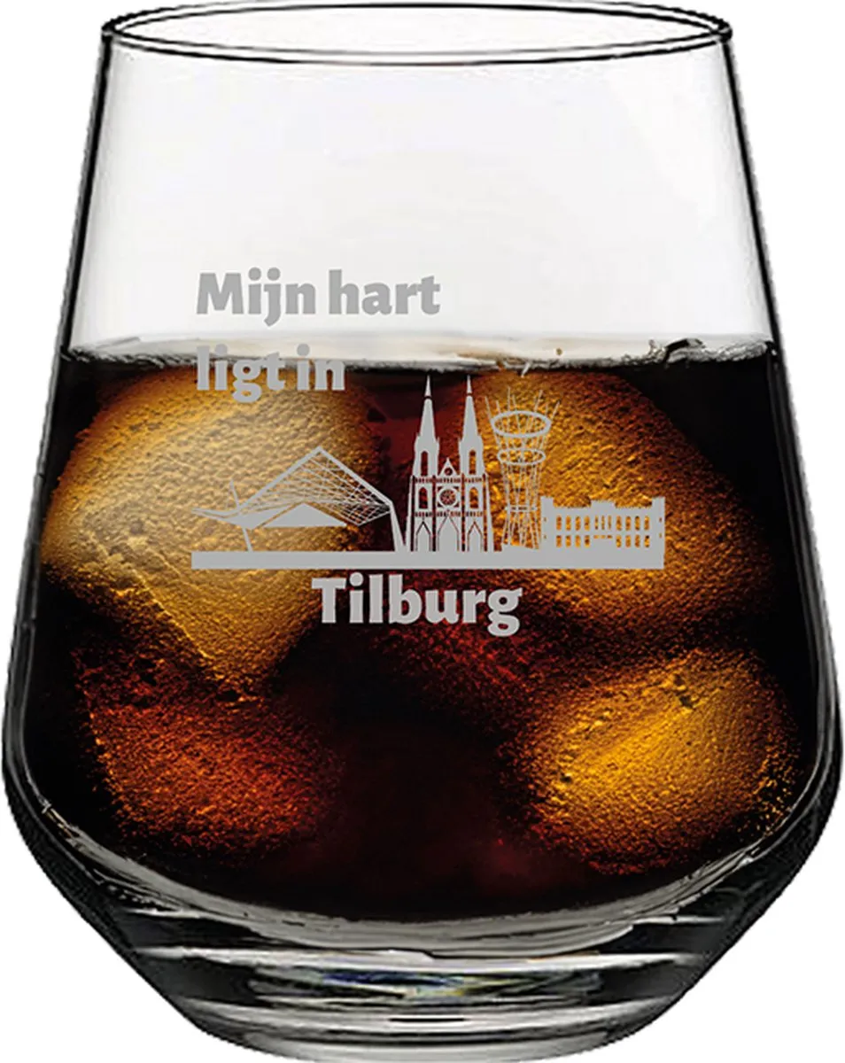 Pasabahce Gegraveerd Drinkglas Tilburg 42,5cl