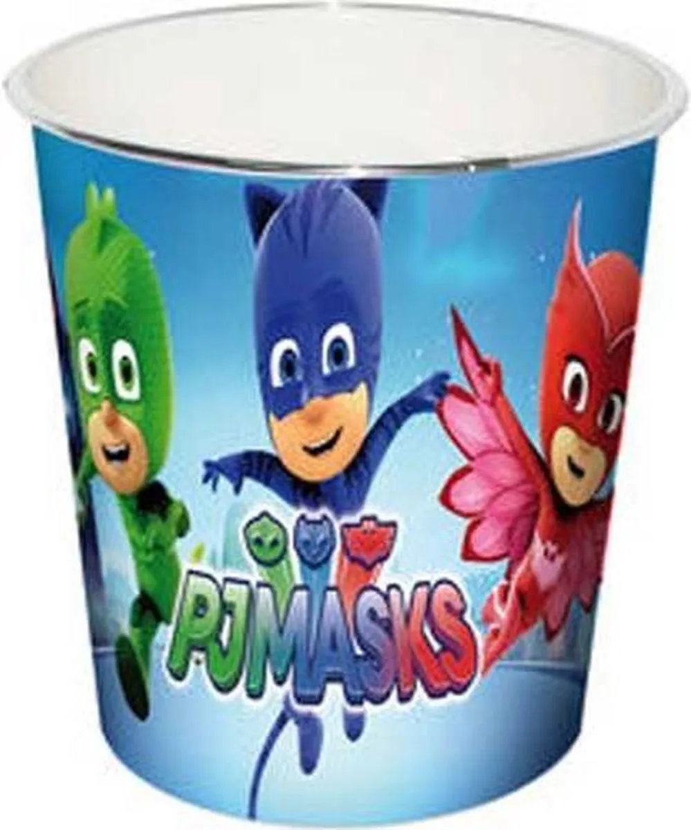 Disney Prullenbak Pj Masks 24 Cm 8 L Blauw