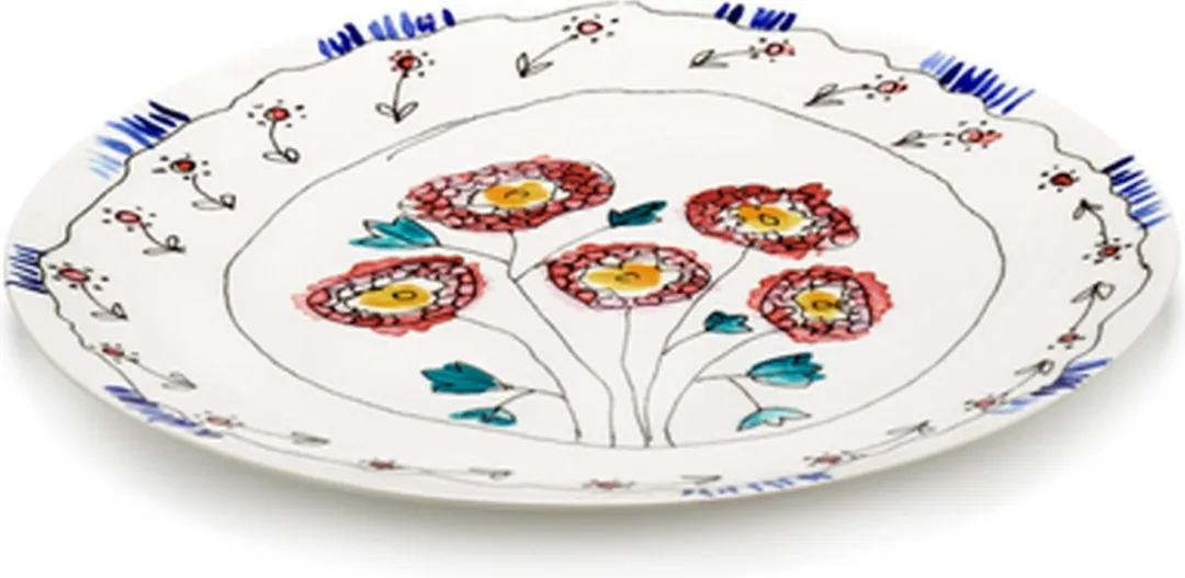 Serax Marni Midnightflowers Serveerschaal 38cm