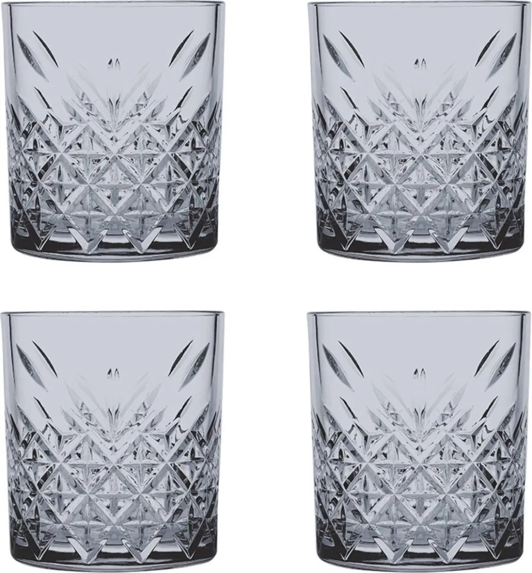 Pasabahce Timeless Tumbler 35,5cl - Grijs - 4 Stuks