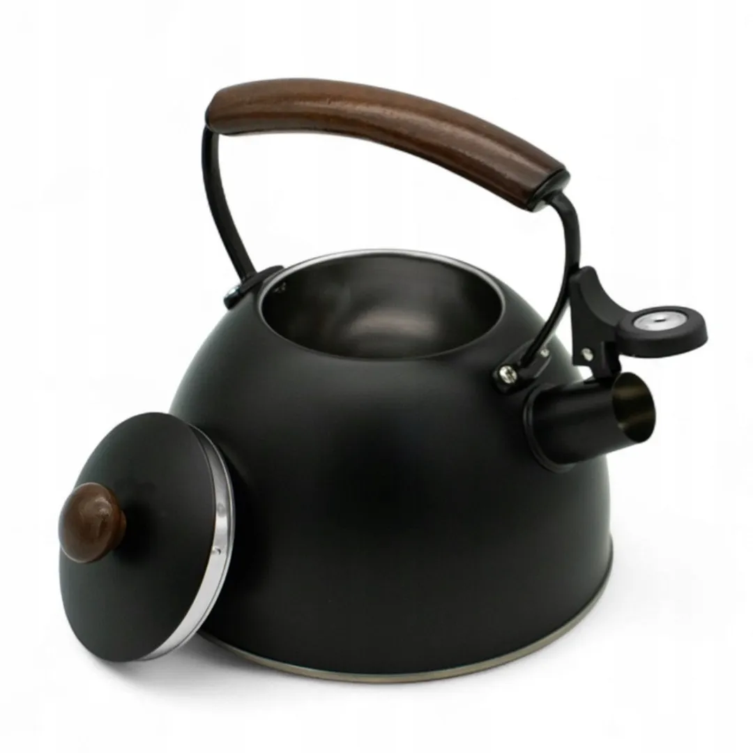 Meyerhoff Fluitketel 2,5L - RVS Mat Zwart