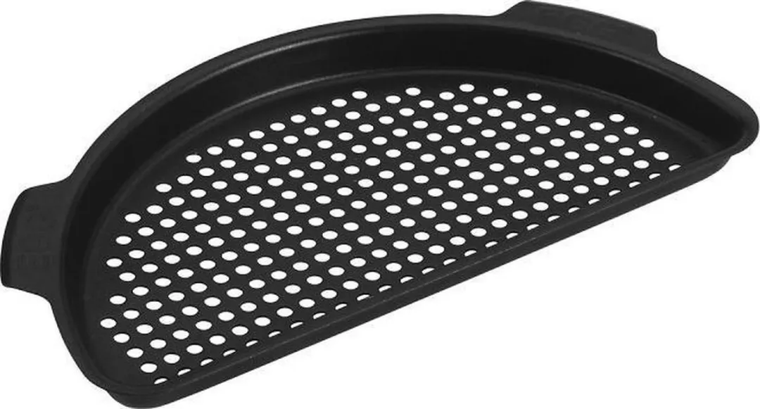 Big Green Egg Half Moon Perforated Grid XL - Zwart