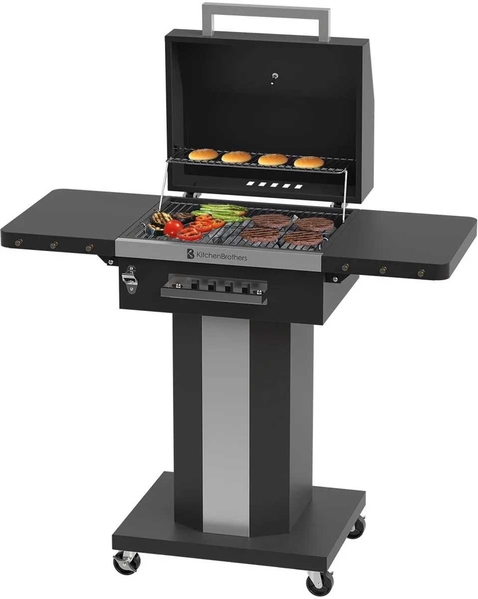 KitchenBrothers Houtskool BBQ KB1004103