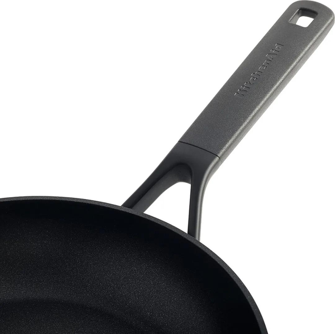 KitchenAid Classic Forged Aluminium koekenpan ø30cm - zwart - inductie - anti-aanbak - PFAS-vrij