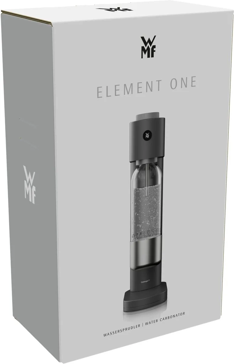 WMF Element One - Bruiswater Machine - Lava - Roestvrij Staal - Modern Design - Compact