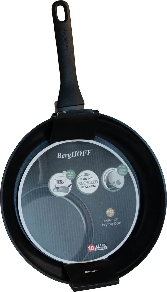 BergHOFF DiNA Braadpan Helix Ø28cm - Zwart