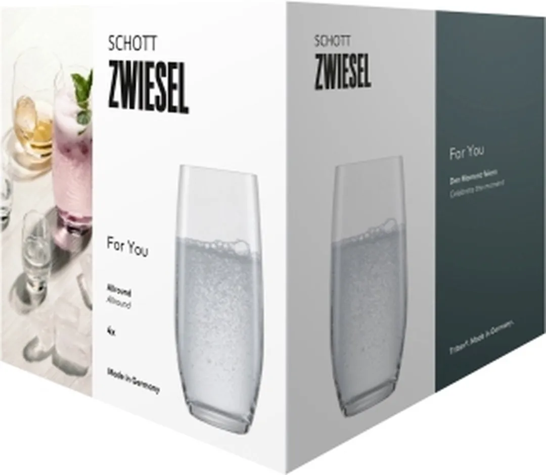 Schott Zwiesel For You Bierglas 430ml - 4 Stuks
