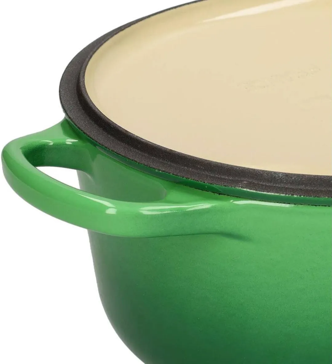 Le Creuset Braadpan Signature Bamboo 24cm - 4,2L - Groen