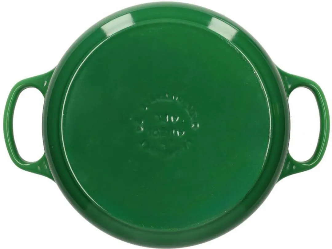 Le Creuset Braadpan Signature Bamboo 24cm - 4,2L - Groen