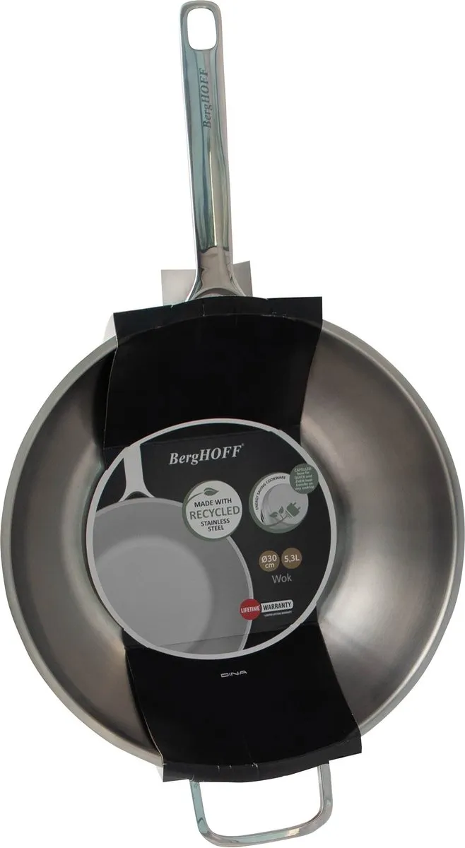 BergHOFF DiNA Wok Helix Ø30cm - Metaal