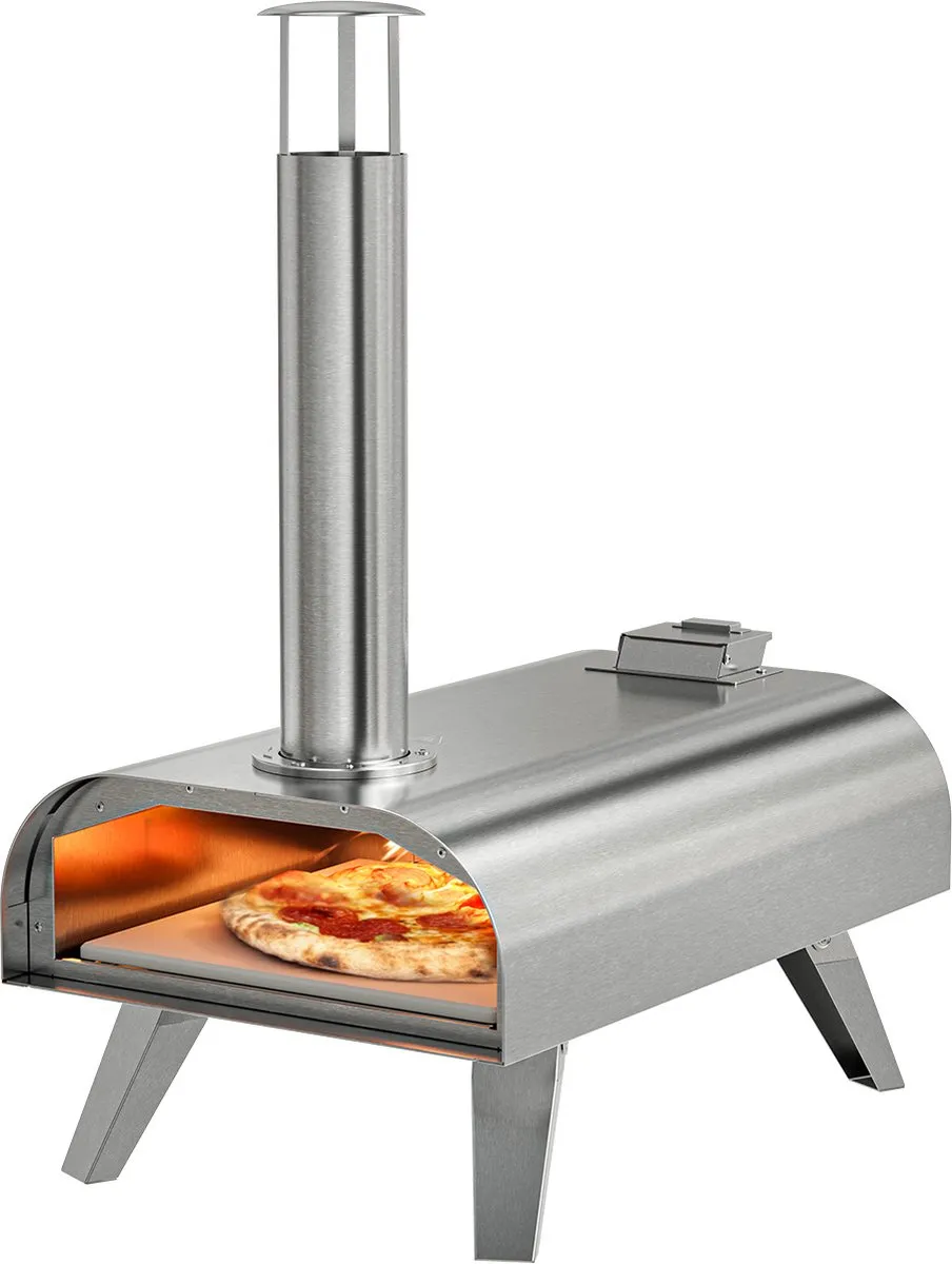 KitchenBrothers Pizzaoven Houtgestookt PFAS- & BPA-Vrij KB1004105