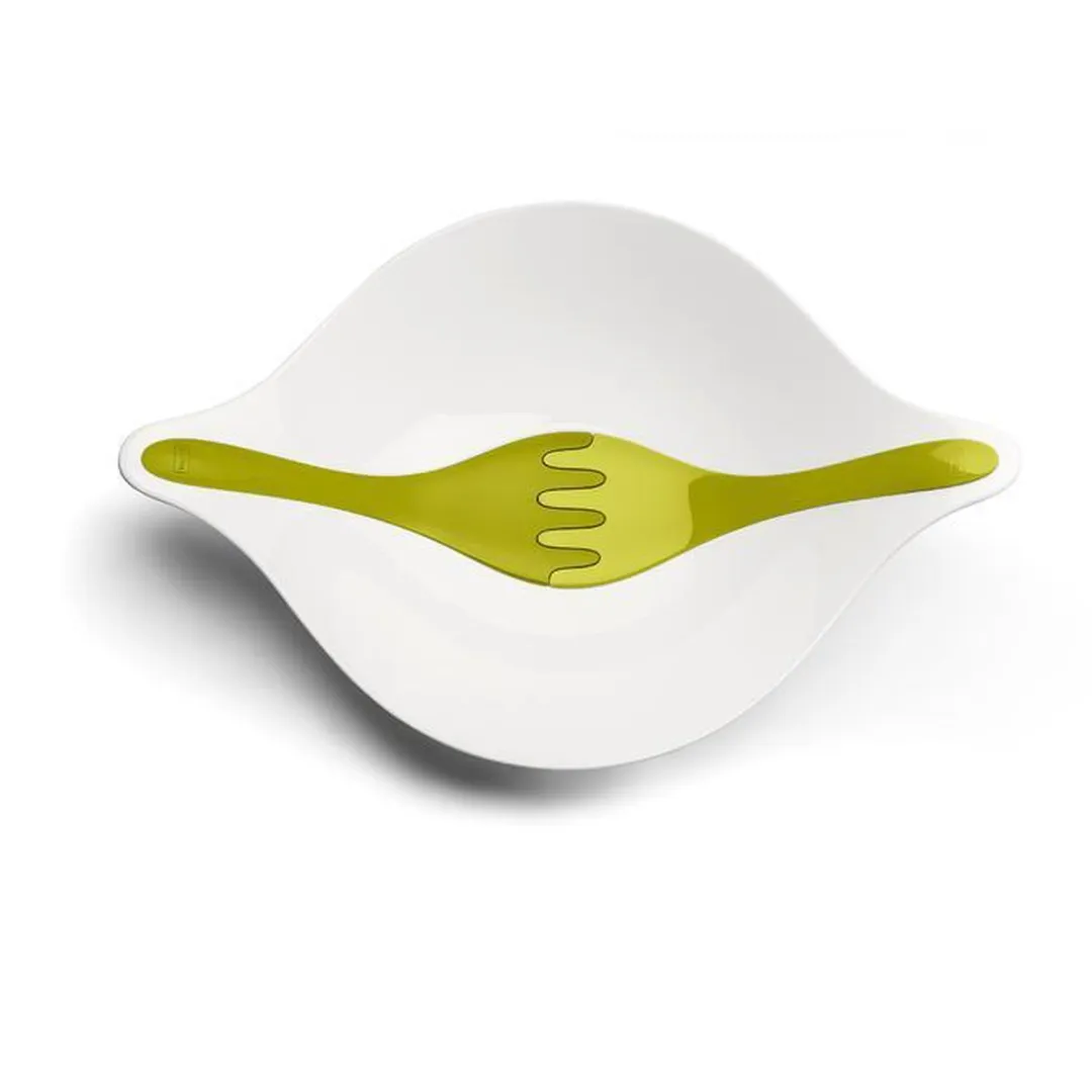 Koziol Slabak Leaf M Saladekom - 36,5cm - Wit
