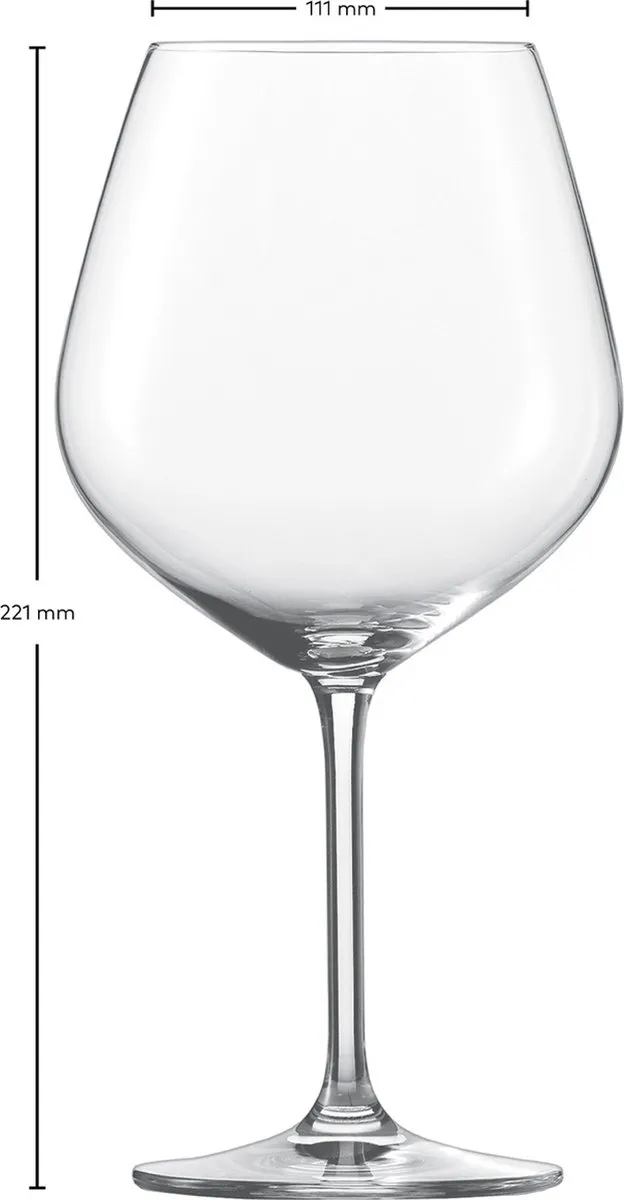 Schott Zwiesel Forté Bourgogne Glas - 732ml - 4 Stuks