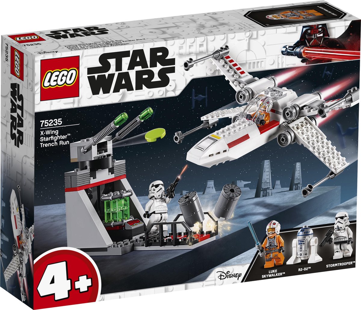 LEGO Star Wars 4+ X-Wing Starfighter Trench Run - 75235