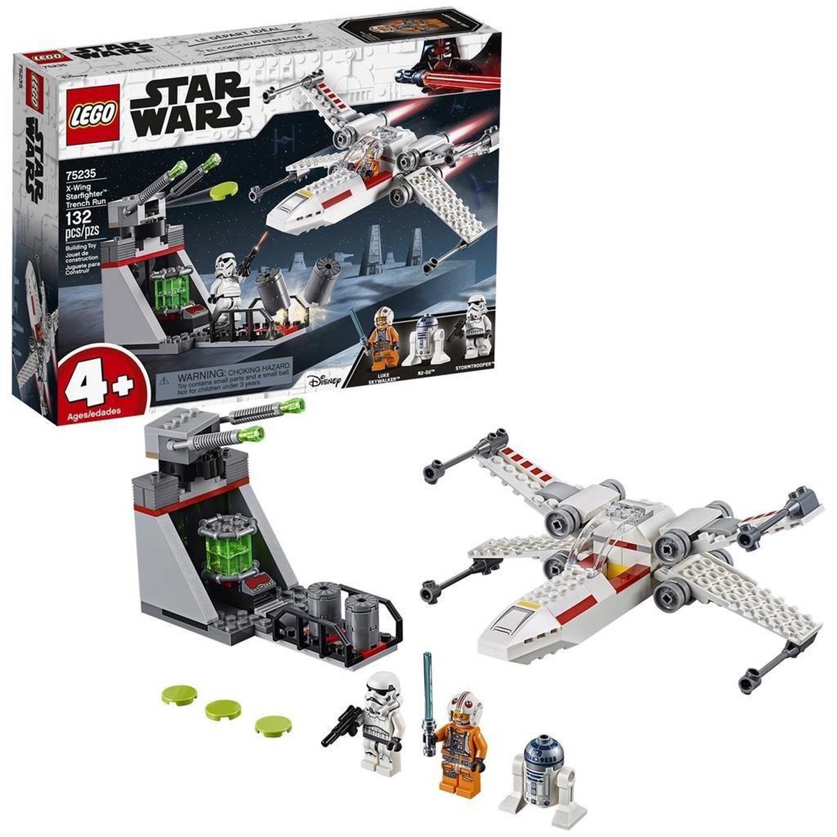 LEGO Star Wars 4+ X-Wing Starfighter Trench Run - 75235
