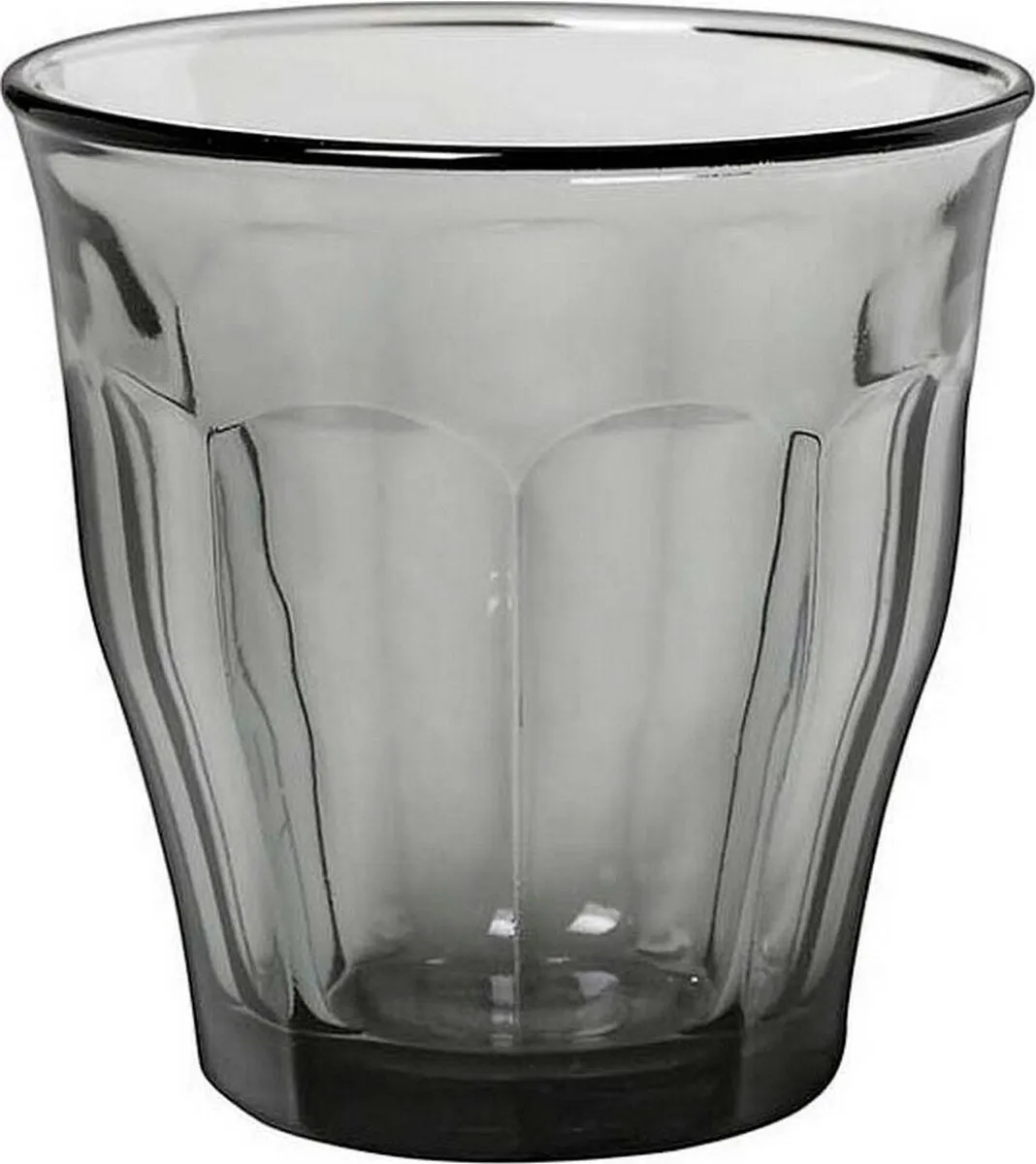 Duralex Picardie Waterglazen 310ml - 4 Stuks - Grijs